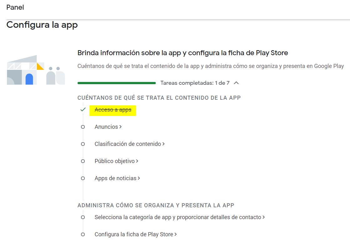 Publicar una app en Google Play Store